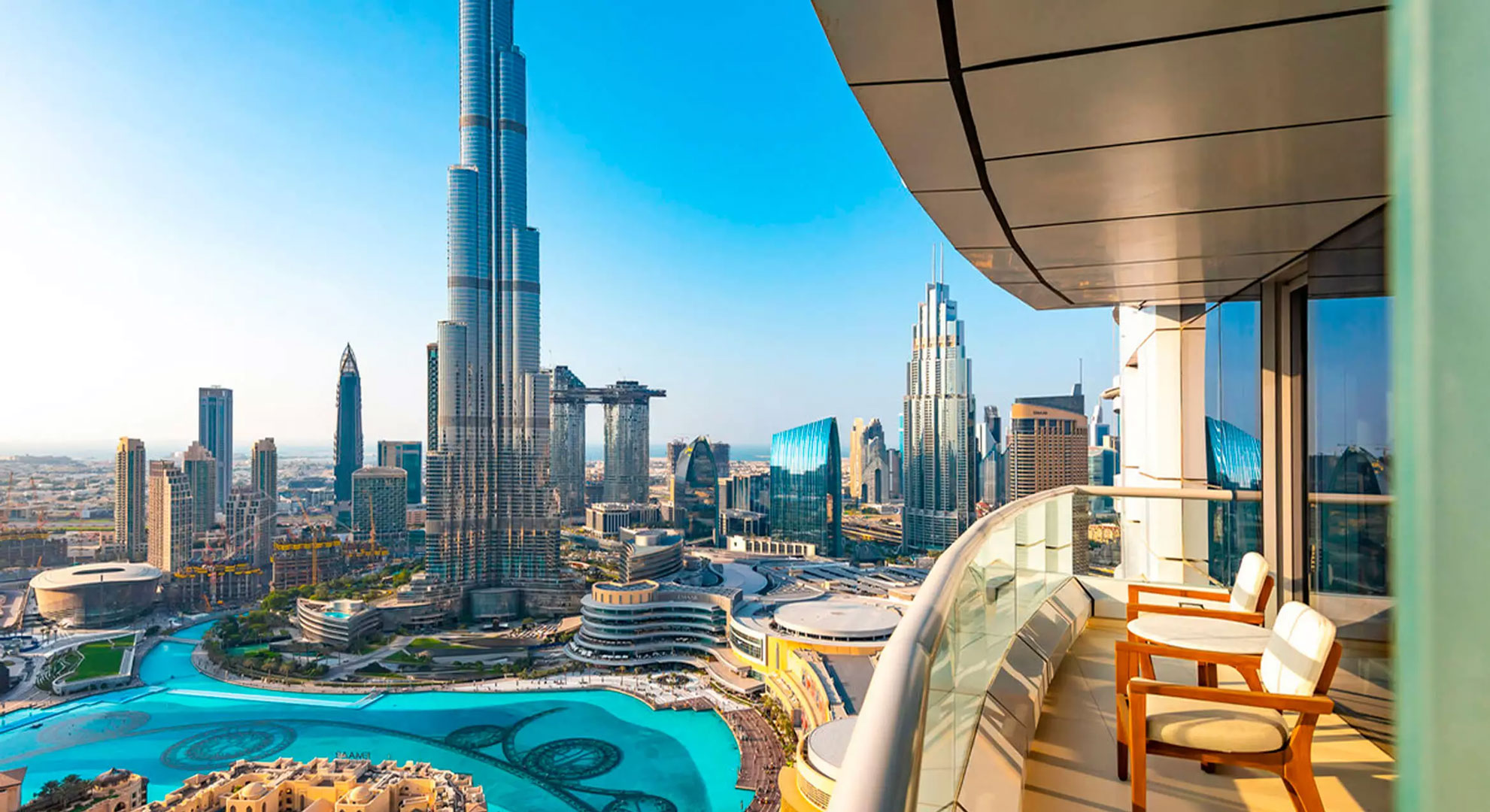Home of the world's tallest tower the Burj Khalifa
